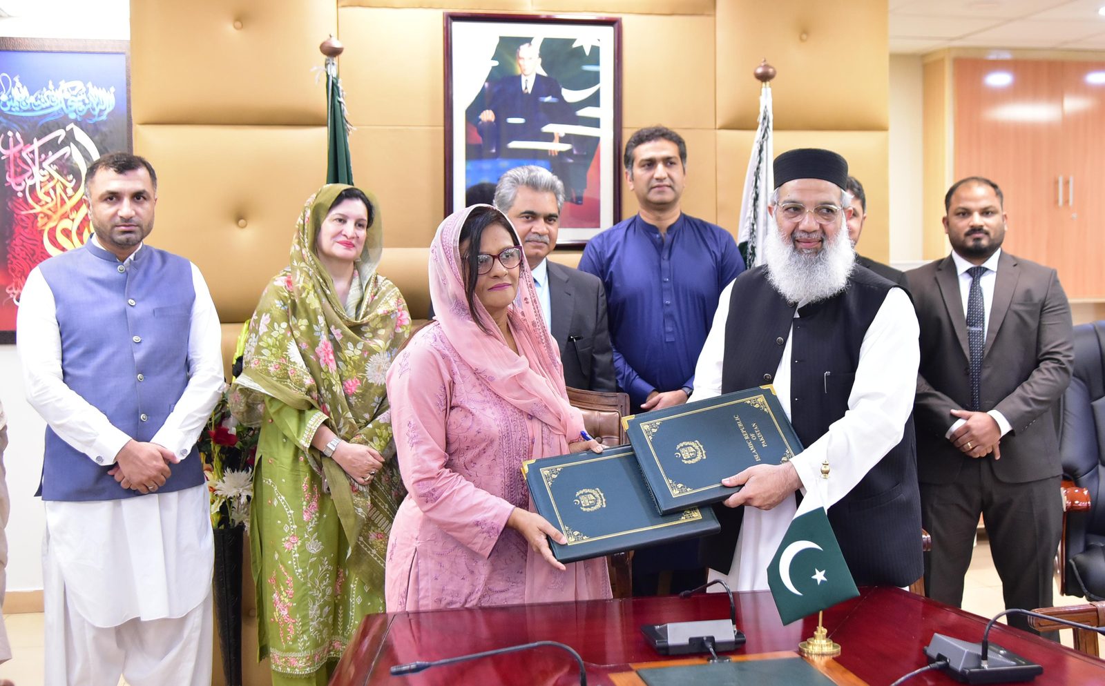 MoU signing between the National AI Hub and MoNHSRC — photo 3